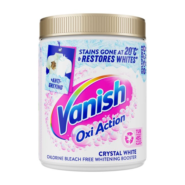 Vanish Oxi Action Fabric Stain Remover Powder Whites 850g GOODS M&S