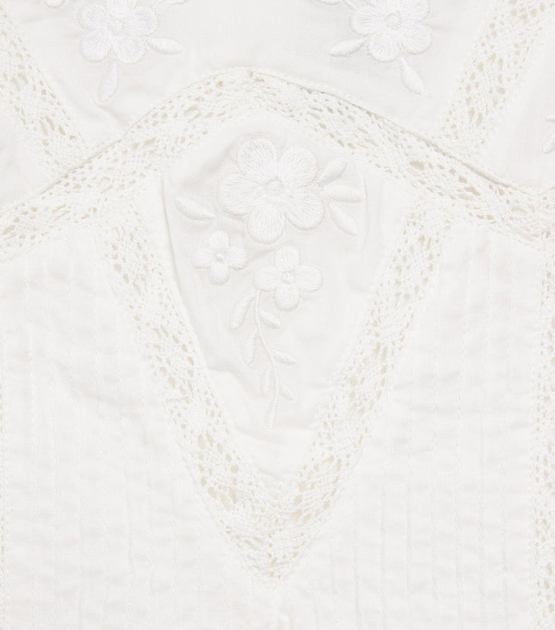 Tartine et Chocolat Cotton Lace-Trim Children's Blouse 2-12 Years (British brand)