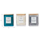 Torc fragranced candle 3 pack with wooden lids (British brand)