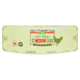 ASDA 12 free range medium class A eggs carton - British product
