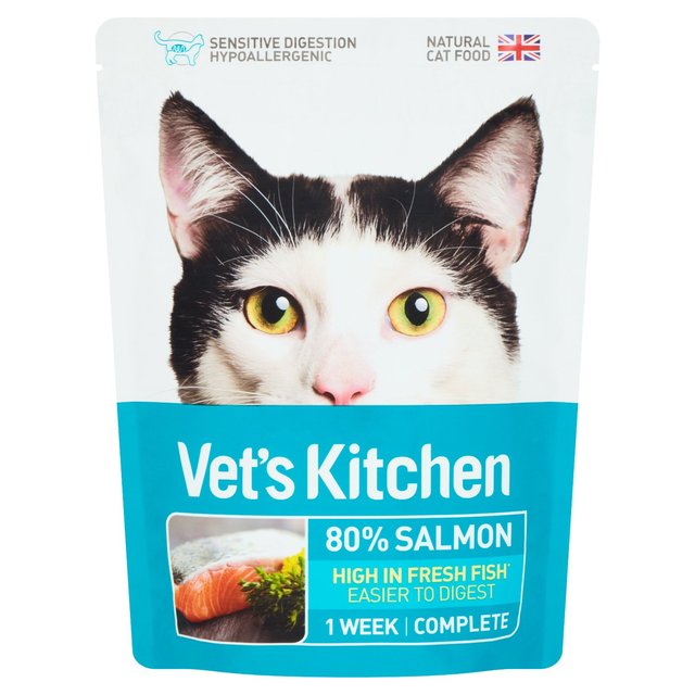 Vet's Kitchen Ultra Fresh Cat Food Salmon 385g GOODS M&S