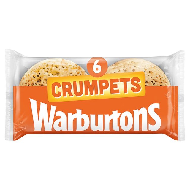 Warburtons Crumpets 6 per pack GOODS M&S