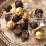 Willie's Cacao Dark Chocolate Sea Salt Caramel Black Pearls 150g