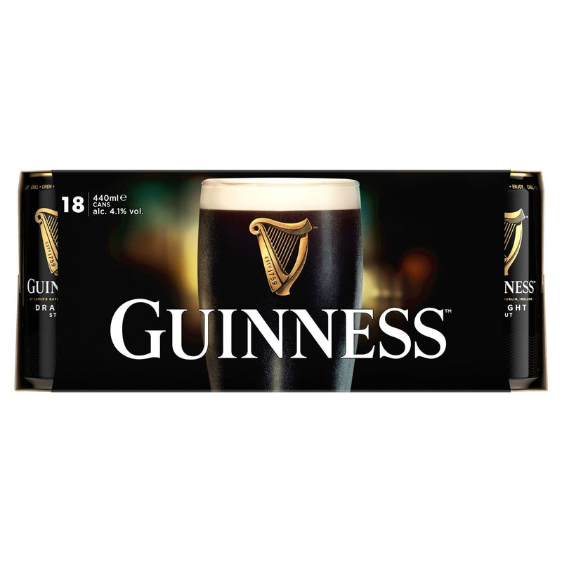 Guinness Draught stout 18 x 440ml - British product
