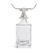 Deakin & Francis Crystal Longhorn Bull Decanter 650ml