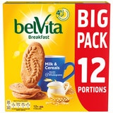 BelVita milk and cereals breakfast biscuits 2 x 12 pack - British product
