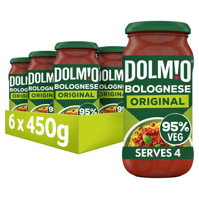 Dolmio Original Bolognese Pasta Sauce 6 x 450g