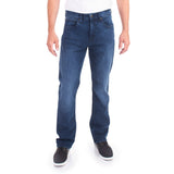 Urban Star Men's Relaxed Fit Jeans Ink Blue Waist 30-40 Length 30-34