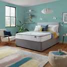 Silentnight Middleton Double Comfort Divan Bed - Grey