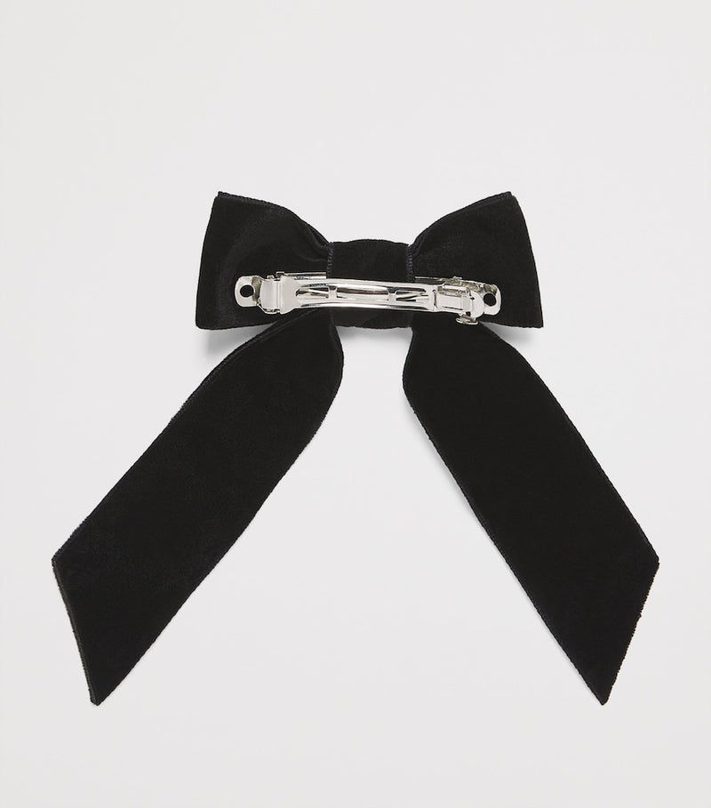 Tartine et Chocolat velvet hair bow with crystal starry night embellishments (British brand)