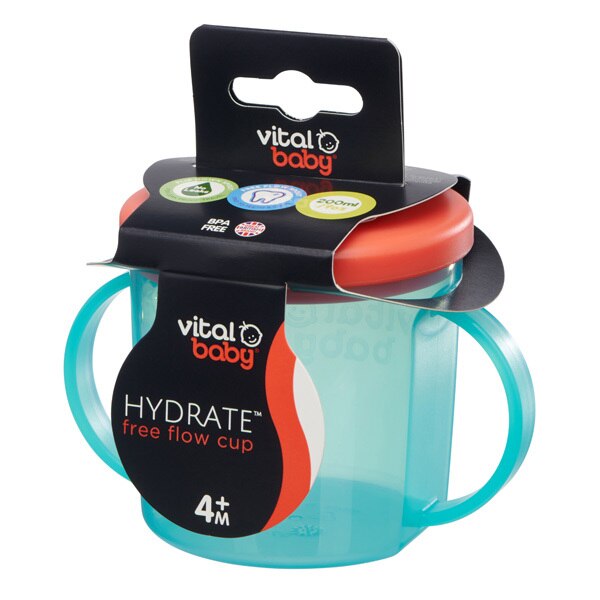 Vital Baby Hydrate Free Flow Cup (200ml) GOODS Superdrug