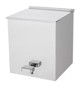 ZODIAC Chrome Square Pedal Bin