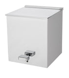 ZODIAC Chrome Square Pedal Bin