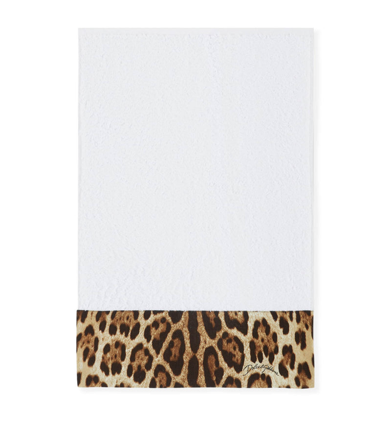 Dolce&Gabbana Leopardo bath towel set of 5 - British product