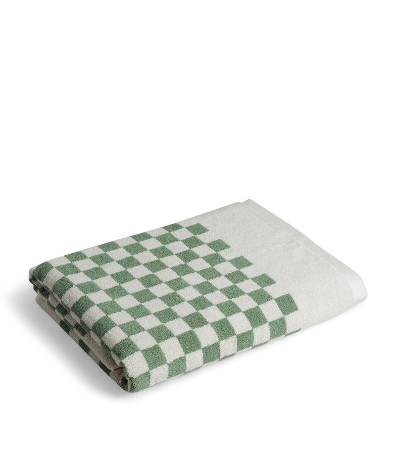 BAINA Check Roman Beach Towel 90cm x 170cm - British product