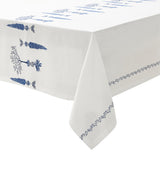 Alexandre Turpault Linen Embroidered Midi Tablecloth 170cm x 250cm