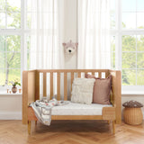 Tutti Bambini Japandi 4 Piece Nursery Set Light Oak (British brand)