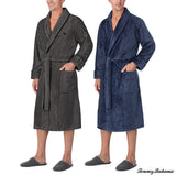 Tommy Bahama Men's Robe Black & Blue Sizes S/M-L/XL