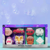 Holler & Glow Festive Fizzmas Bath Bombs 8 Piece Set