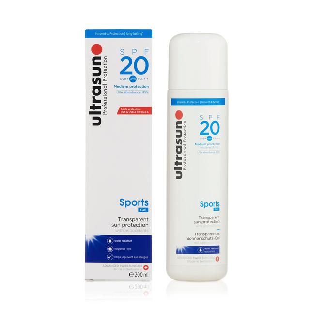 Ultrasun SPF 20 Sports Gel Sunscreen 200ml GOODS M&S