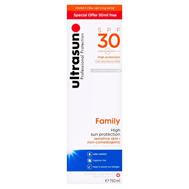 Ultrasun SPF 30 Family Sunscreen 150ml GOODS M&S