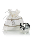 English Trousseau Kids Silver Plated Piggy Bank Pink - British product