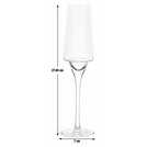 Habitat Sahara set of 4 Prosecco glasses, UK version