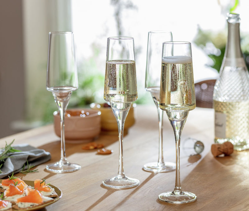 Habitat Sahara set of 4 Prosecco glasses, UK version