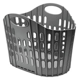 Addis fold flat laundry basket grey 38 litre - British product