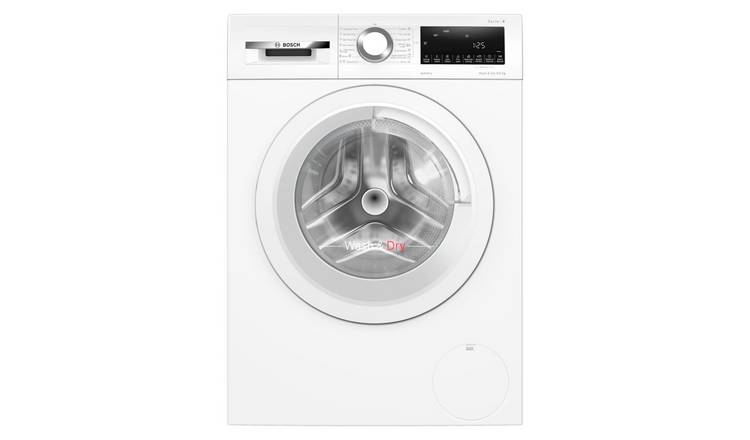 Bosch white 9KG/5KG 1400 spin washer dryer - British product