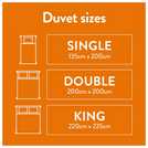 Dreamwell Cold Nights Medium Weight 12 Tog Duvet Kingsize - British product