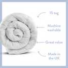 Dreamwell Heavy Weight 15 Tog Double Duvet - British product