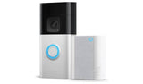 Ring battery video doorbell plus with chime 6.9x9.2x9.8cm, imported from the UK