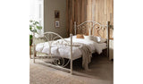 Argos Home white double bed frame - British product