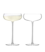 LSA International Wine Culture Champagne Saucers Set of 2 (320ml)