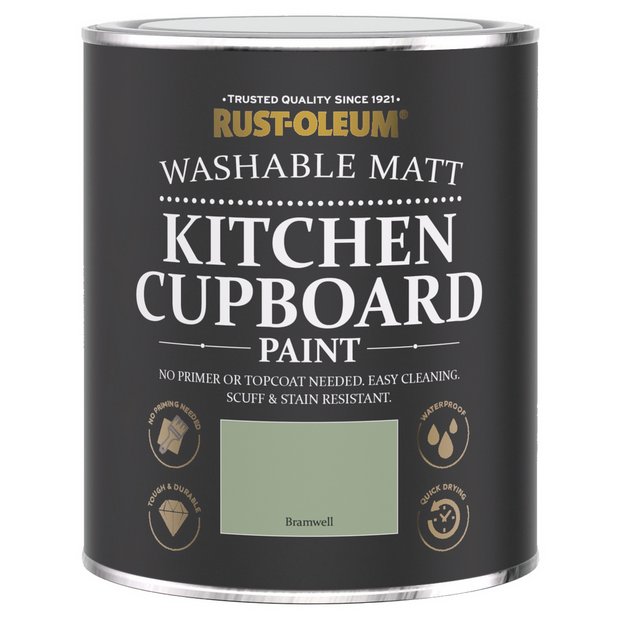 Rust-Oleum Kitchen Cupboard Matt Paint 750ml - Bramwell
