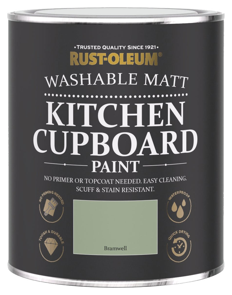 Rust-Oleum Kitchen Cupboard Matt Paint 750ml - Bramwell