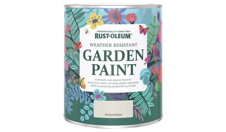 Rust-Oleum Garden Matt Paint 750ml - Portland Stone