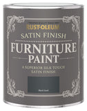 Rust-Oleum Furniture Satin Paint 750ml - Black Sand