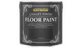 Rust-Oleum Chalky Floor Matt Paint Natural Charcoal Floor Paint 2.5L