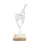 Lalique Le Bain de Cristal Crystal Sculpture