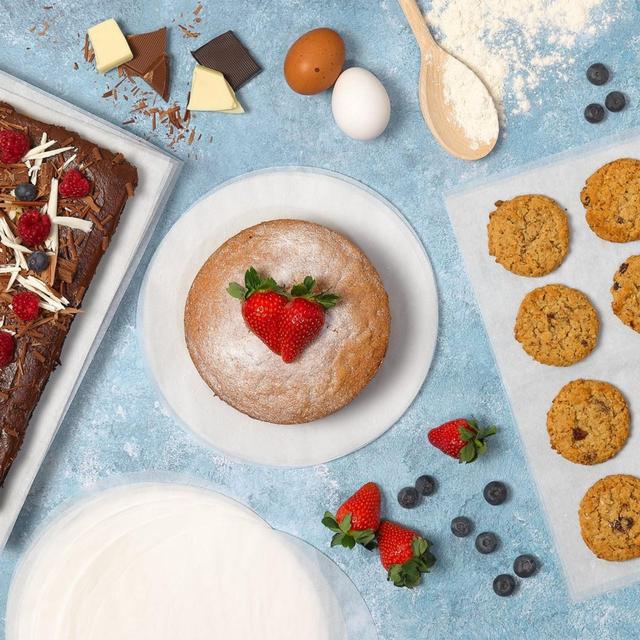 Tala 20 23cm Greaseproof Baking Cake Tin Liners 20 per pack GOODS M&S