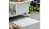 Home Essentials Bobble Bath Mat White Bath Mat 80x50cm