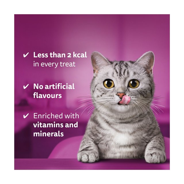 Whiskas Temptations Adult Cat Treat Biscuits with Chicken & Cheese 60g GOODS M&S