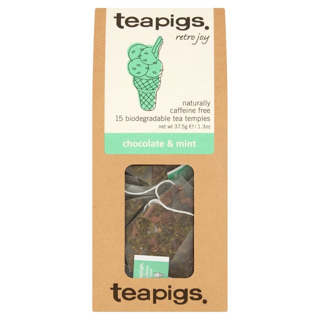 Teapigs Chocolate & Mint Tea Bags 15 per pack GOODS M&S