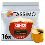 Tassimo Kenco 100% Colombian Coffee Pods x16 All coffee Sainsburys