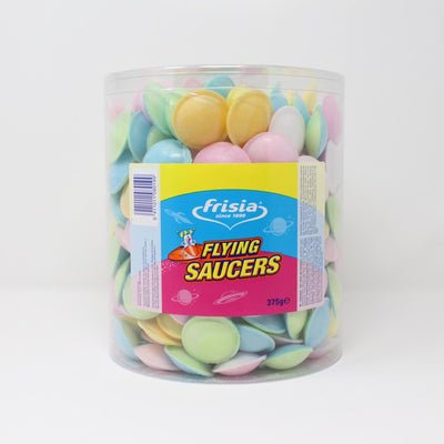 Astra Flying Saucers with Surprise Sour Centre Sweets 375g