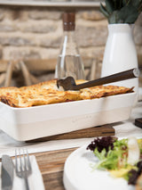 Artisan Street White Large Rectangular Ceramic Roaster