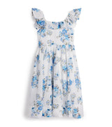 Petite Amalie Cotton Floral Ruffle Girls' Dress (4-16 Years)