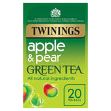 Twinings Apple & Pear Green Tea 20 per pack GOODS M&S